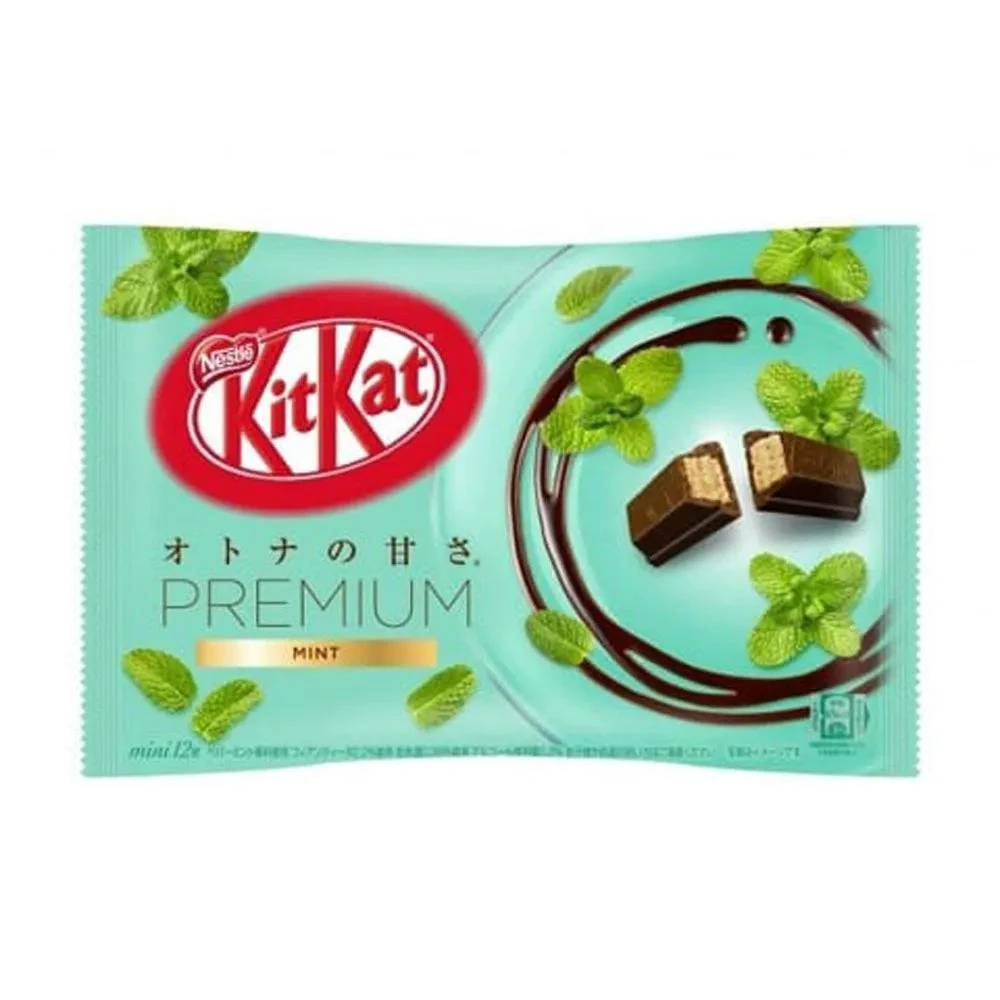 Kit Kat Snack Size Packs - Premium Mint: 12-Piece Bag 1 Kit Kat Snack Size Packs - Premium Mint: 12-Piece Bag