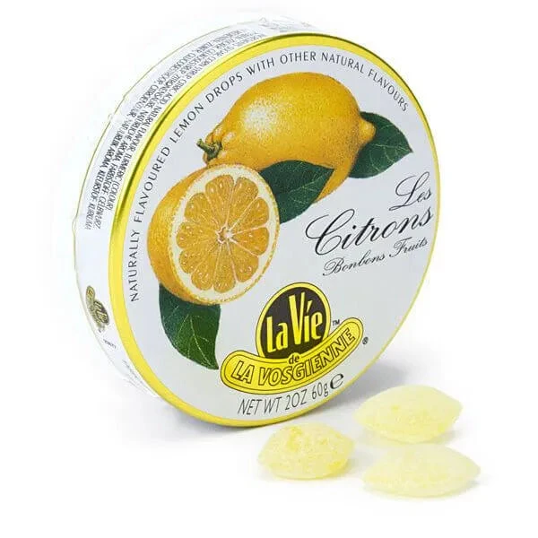 La Vie Candy Drops Tins - Lemon: 5-Piece Pack 1 La Vie Candy Drops Tins - Lemon: 5-Piece Pack