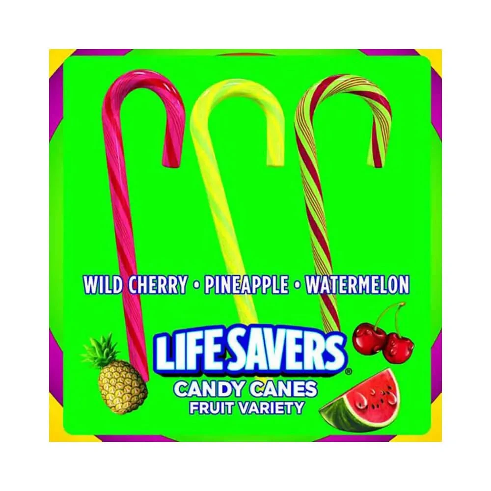 LifeSavers Candy Canes: 12-Piece Box 2 LifeSavers Candy Canes: 12-Piece Box - Image 2