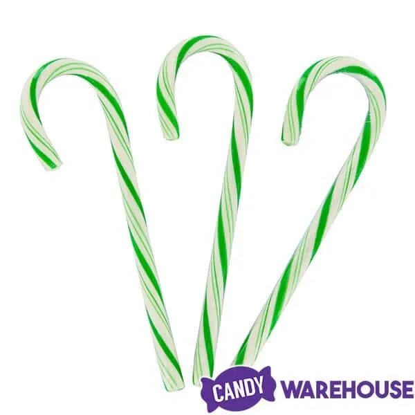 LifeSavers Candy Canes - Wint-O-Green: 12-Piece Box 2 LifeSavers Candy Canes - Wint-O-Green: 12-Piece Box - Image 2