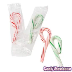LifeSavers Wint-O-Green And Pep-O-Mint Mini Candy Canes: 40-Piece Box -Candy Haven Shop lifesavers wint o green and pep o mint mini candy canes 40 piece box candy warehouse 3