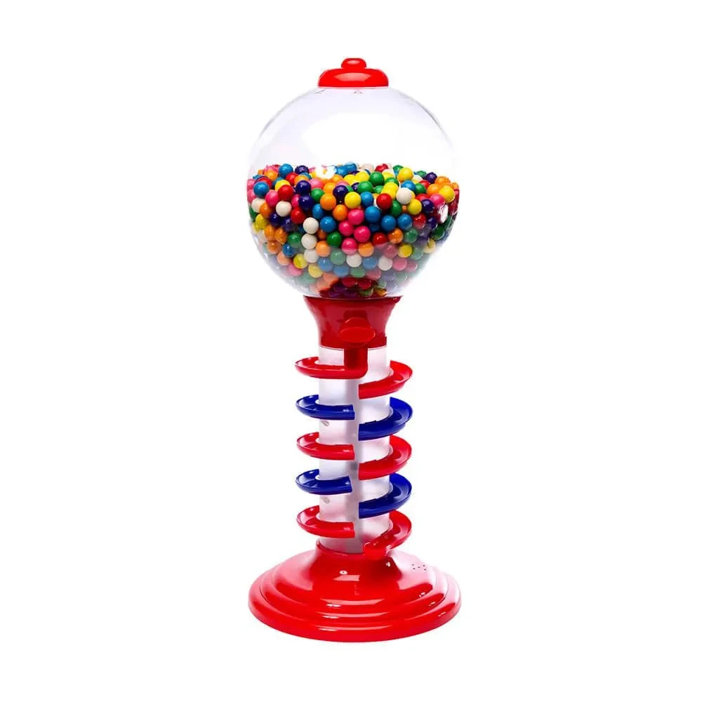 Light And Sound Spiral Gumball Machine Bank With Gumballs 1 Light And Sound Spiral Gumball Machine Bank With Gumballs