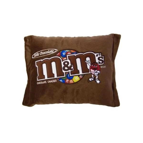 M&M's Milk Chocolate Big Plush Candy Pillow 1 M&M's Milk Chocolate Big Plush Candy Pillow