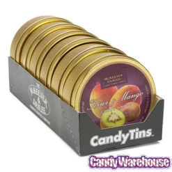 McKeever & Danlee Bon Bons Candy Tins - Mango & Kiwi: 6-Piece Box -Candy Haven Shop mckeever and danlee bon bons candy tins mango and kiwi 6 piece box candy warehouse 3
