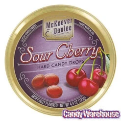 McKeever & Danlee Bon Bons Candy Tins - Sour Cherry: 6-Piece Box 7 McKeever & Danlee Bon Bons Candy Tins - Sour Cherry: 6-Piece Box -Candy Haven Shop mckeever and danlee bon bons candy tins sour cherry 6 piece box candy warehouse 4