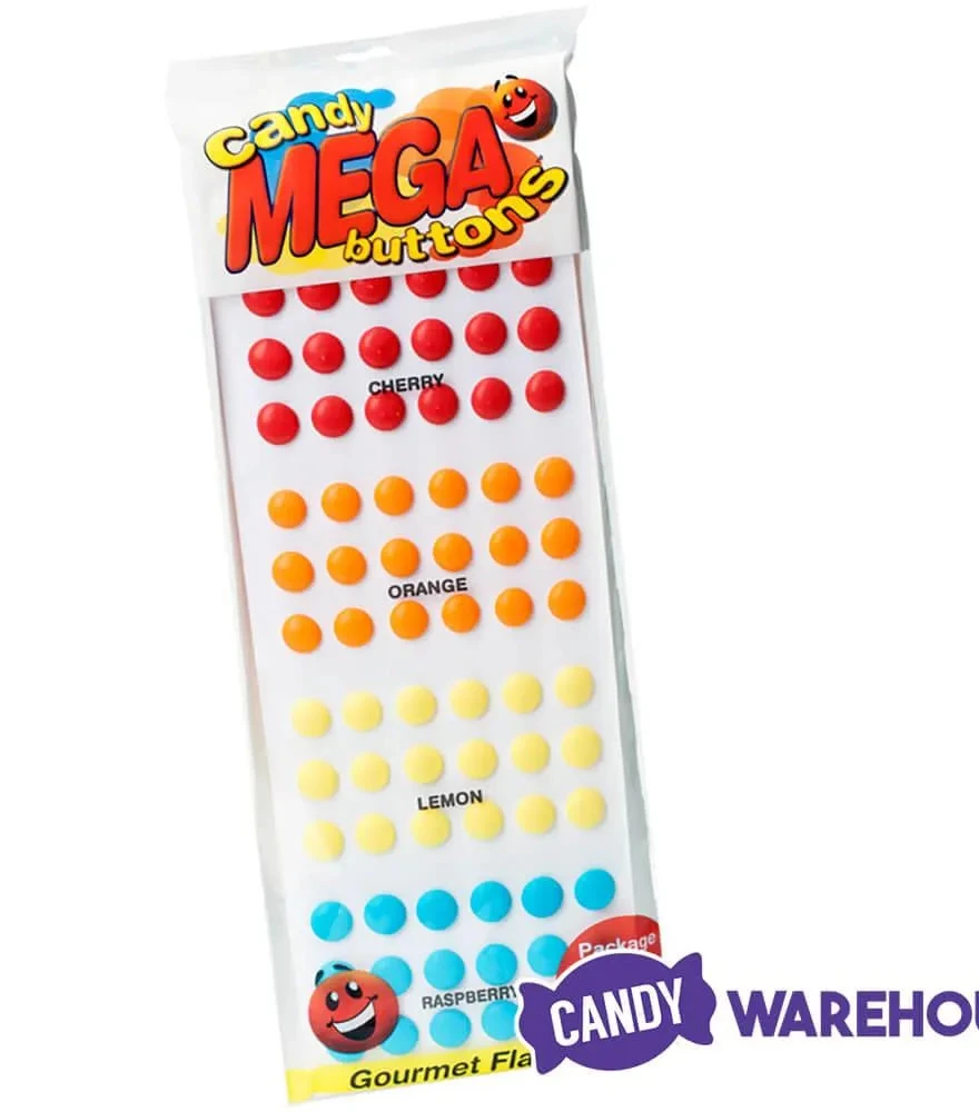 Mega Candy Buttons Sheets: 3-Piece Pack 2 Mega Candy Buttons Sheets: 3-Piece Pack - Image 2