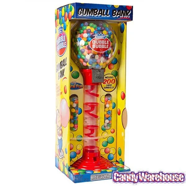 Metal 3-Foot Spiral Gumball Machine With Gumballs 5 Metal 3-Foot Spiral Gumball Machine With Gumballs - Image 5