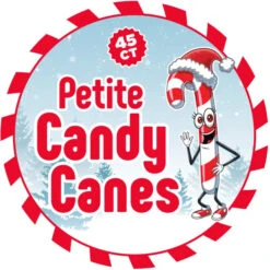 Mini Candy Canes - Red And White: 45-Piece Jar 11 Mini Candy Canes - Red And White: 45-Piece Jar -Candy Haven Shop mini candy canes red and white 45 piece jar candy warehouse 3