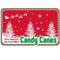 Mini Candy Canes - Red, Green, And White: 100-Piece Tub 12 Mini Candy Canes - Red, Green, And White: 100-Piece Tub -Candy Haven Shop mini candy canes red green and white 100 piece tub candy warehouse 5