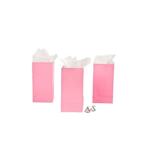Mini Candy Treat Bags - Light Pink: 24-Piece Bag 2 Mini Candy Treat Bags - Light Pink: 24-Piece Bag - Image 2