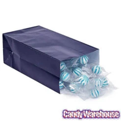 Mini Candy Treat Bags - Navy Blue: 24-Piece Bag -Candy Haven Shop mini candy treat bags navy blue 24 piece bag candy warehouse 3