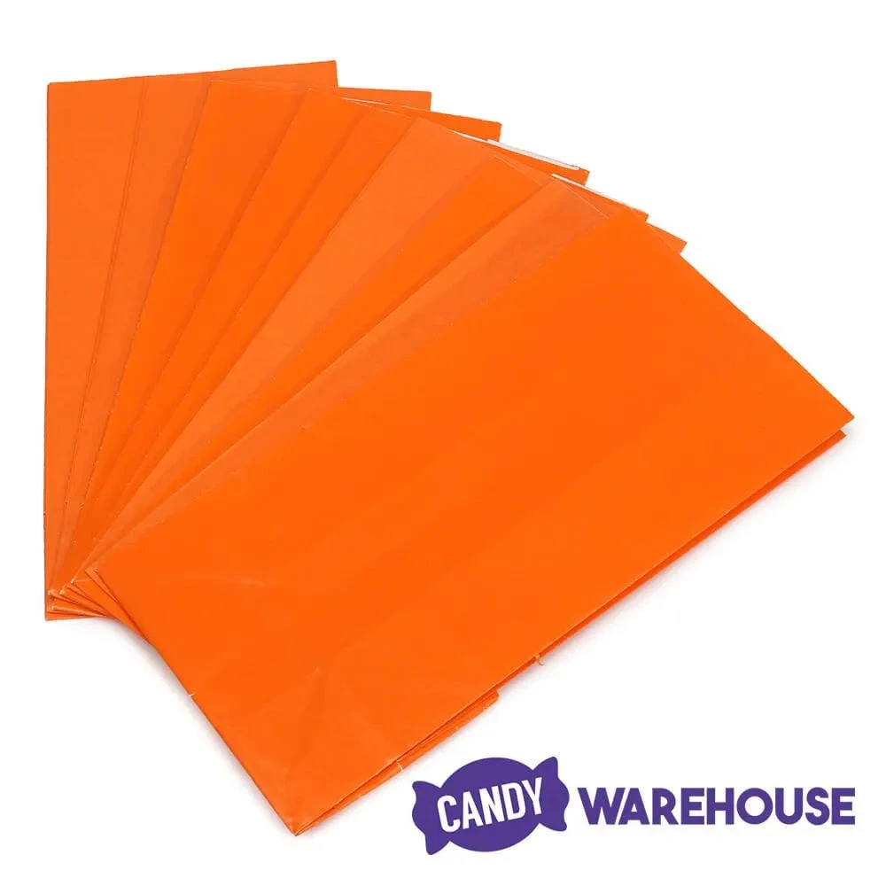 Mini Candy Treat Bags - Orange: 24-Piece Bag 2 Mini Candy Treat Bags - Orange: 24-Piece Bag - Image 2