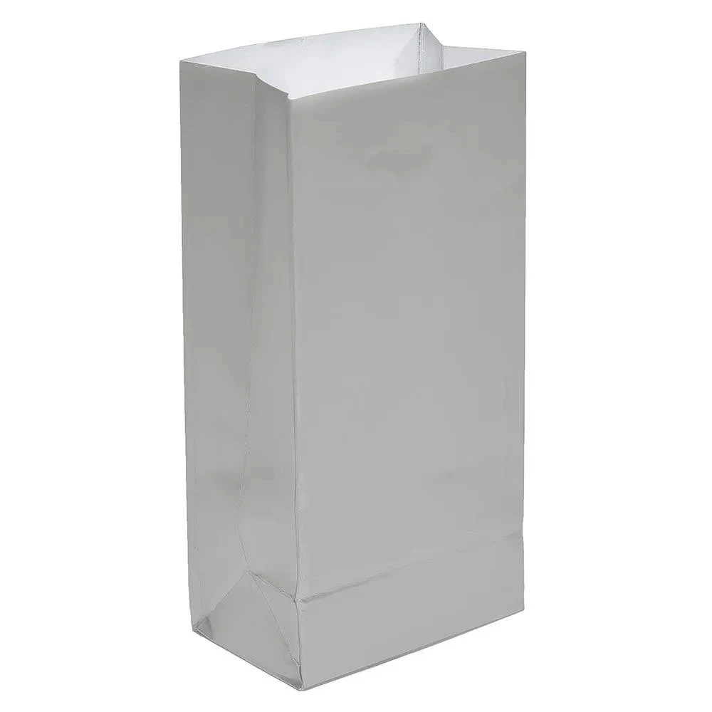 Mini Candy Treat Bags - Silver: 24-Piece Bag 1 Mini Candy Treat Bags - Silver: 24-Piece Bag