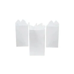 Mini Candy Treat Bags - White: 24-Piece Bag 7 Mini Candy Treat Bags - White: 24-Piece Bag -Candy Haven Shop mini candy treat bags white 24 piece bag candy warehouse 4