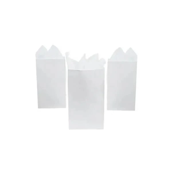 Mini Candy Treat Bags - White: 24-Piece Bag 4 Mini Candy Treat Bags - White: 24-Piece Bag - Image 4