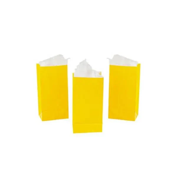 Mini Candy Treat Bags - Yellow: 24-Piece Bag 4 Mini Candy Treat Bags - Yellow: 24-Piece Bag - Image 4
