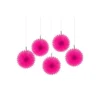 Mini Hanging Fans - Hot Pink: 5-Piece Pack