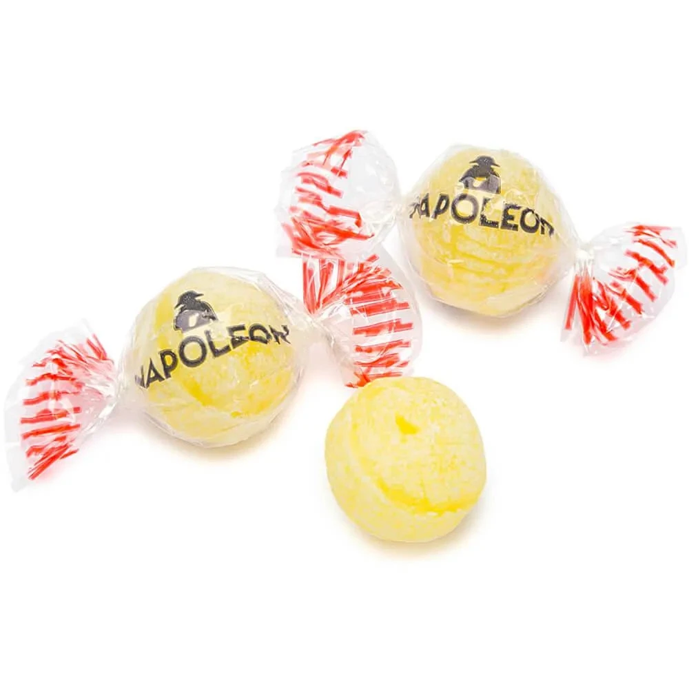 Napoleon Sour Bon Bons Candy - Lemon: 7LB Bag 1 Napoleon Sour Bon Bons Candy - Lemon: 7LB Bag