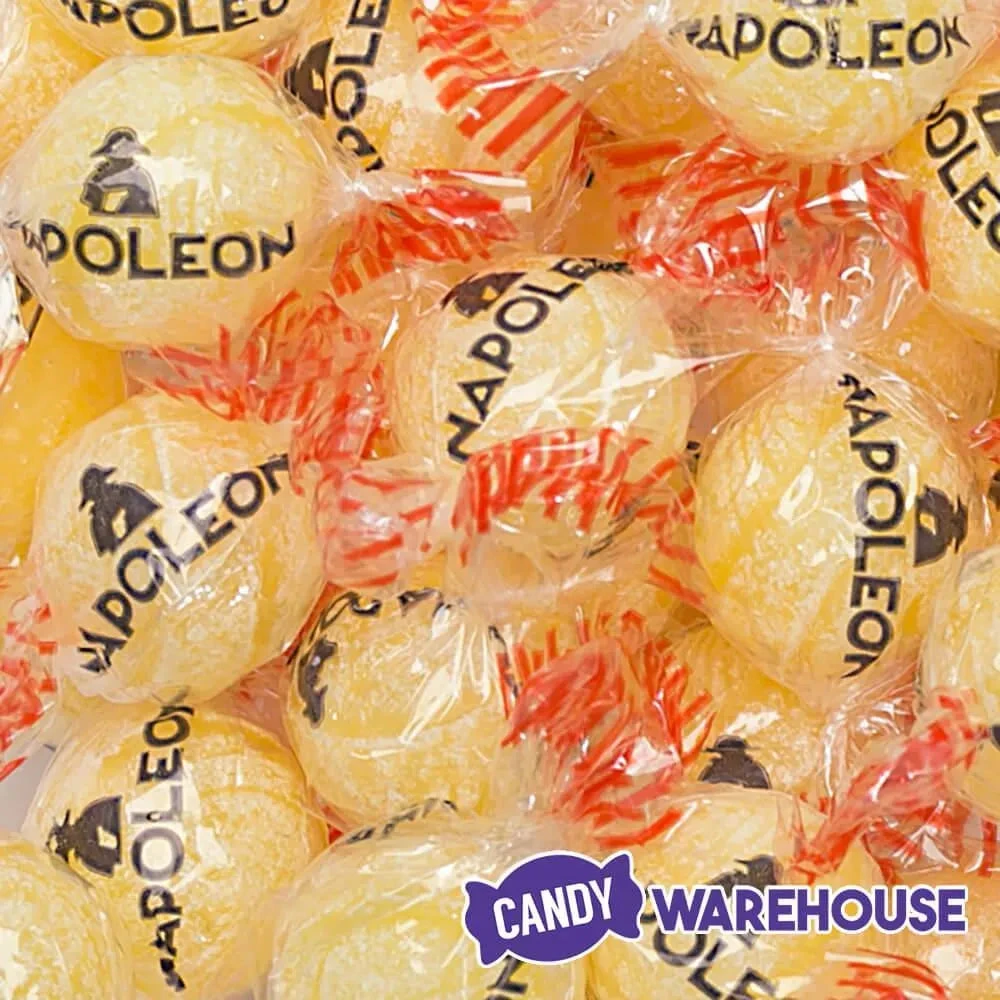Napoleon Sour Bon Bons Candy - Lemon: 7LB Bag 2 Napoleon Sour Bon Bons Candy - Lemon: 7LB Bag - Image 2