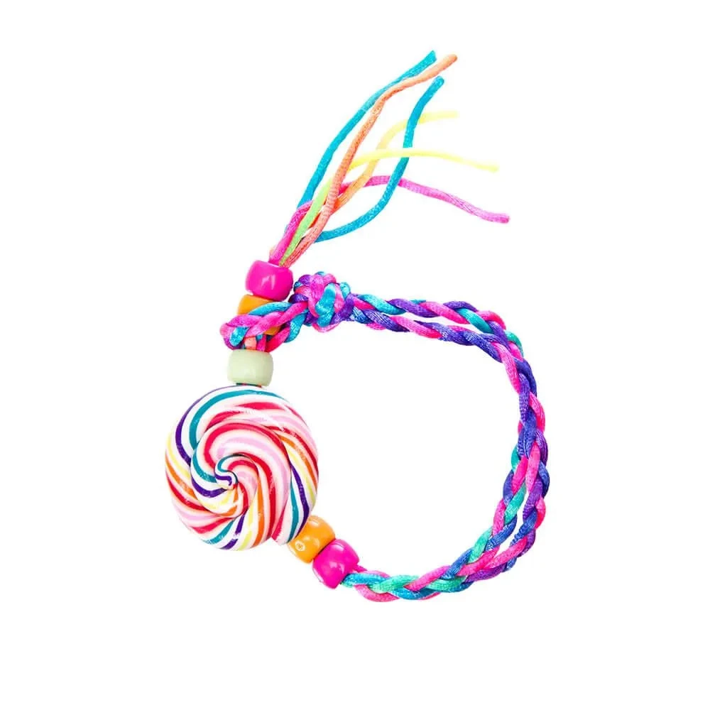 Neon Swirl Candy Friendship Bracelet 1 Neon Swirl Candy Friendship Bracelet