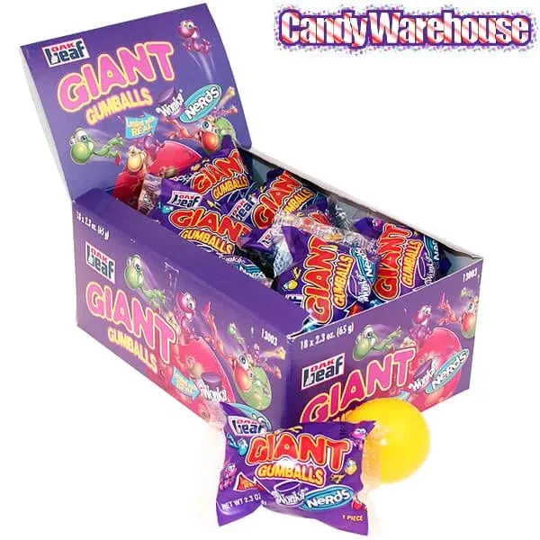 Nerds Giant Gumballs: 18-Piece Box 2 Nerds Giant Gumballs: 18-Piece Box - Image 2