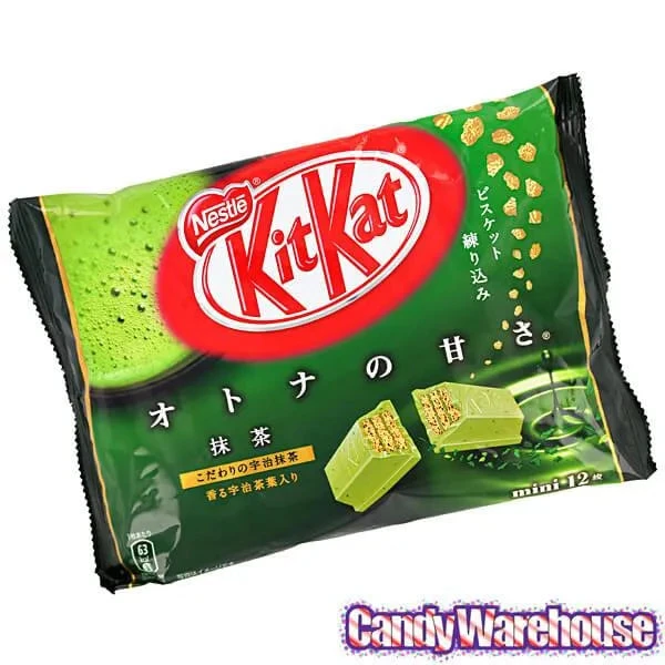 Nestle Kit Kat Snack Size Packs - Green Tea: 12-Piece Bag 3 Nestle Kit Kat Snack Size Packs - Green Tea: 12-Piece Bag - Image 3