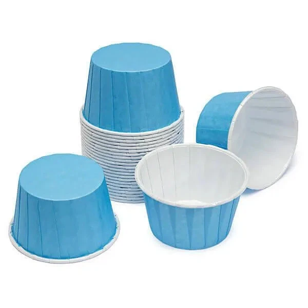 Paper 4-Ounce Candy Cups - Baby Blue: 25-Piece Pack 1 Paper 4-Ounce Candy Cups - Baby Blue: 25-Piece Pack