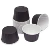 Paper 4-Ounce Candy Cups - Black: 25-Piece Pack