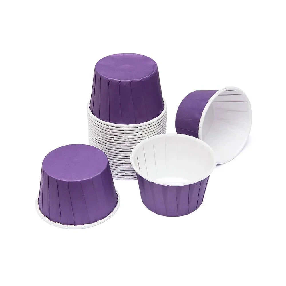 Paper 4-Ounce Candy Cups - Purple: 25-Piece Pack 1 Paper 4-Ounce Candy Cups - Purple: 25-Piece Pack