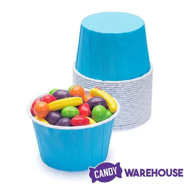 Paper 4-Ounce Candy Cups - Royal Blue: 25-Piece Pack 2 Paper 4-Ounce Candy Cups - Royal Blue: 25-Piece Pack - Image 2