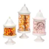 Patisserie Pedestal Candy Jars: Set Of 3