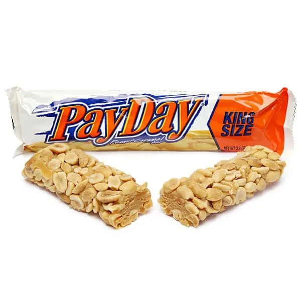 PayDay King Size Candy Bars: 18-Piece Box 1 PayDay King Size Candy Bars: 18-Piece Box