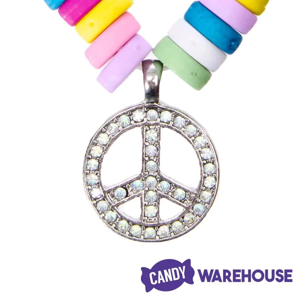 Peace Pendant Candy Bracelet 2 Peace Pendant Candy Bracelet - Image 2