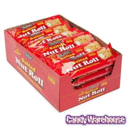 Pearson's Salted Nut Roll Candy Bars: 24-Piece Box 11 Pearson's Salted Nut Roll Candy Bars: 24-Piece Box -Candy Haven Shop pearson s salted nut roll candy bars 24 piece box candy warehouse 6