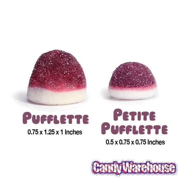 Petite Pufflettes Gummy Bites - Grape: 16-Ounce Bag 2 Petite Pufflettes Gummy Bites - Grape: 16-Ounce Bag - Image 2