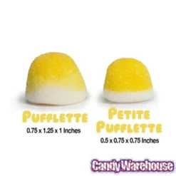 Petite Pufflettes Gummy Bites - Lemon: 16-Ounce Bag 9 Petite Pufflettes Gummy Bites - Lemon: 16-Ounce Bag -Candy Haven Shop petite pufflettes gummy bites lemon 16 ounce bag candy warehouse 4