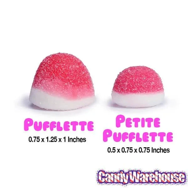 Petite Pufflettes Gummy Bites - Strawberry: 16-Ounce Bag 2 Petite Pufflettes Gummy Bites - Strawberry: 16-Ounce Bag - Image 2