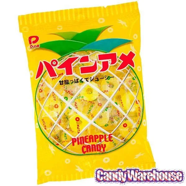 Pineapple Hard Candy Circle Slices: 4.23-Ounce Bag 2 Pineapple Hard Candy Circle Slices: 4.23-Ounce Bag - Image 2