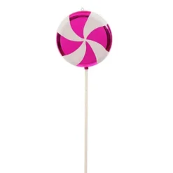 Pink Swirl Plastic Candy Lollipop - 24 Inch -Candy Haven Shop pink swirl plastic candy lollipop 24 inch candy warehouse 3