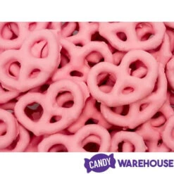 Pink Yogurt Covered Mini Pretzels: 9-Ounce Tub 7 Pink Yogurt Covered Mini Pretzels: 9-Ounce Tub -Candy Haven Shop pink yogurt covered mini pretzels 9 ounce tub candy warehouse 4