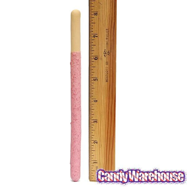 Pocky - Giant Strawberry Cream Covered Biscuit Sticks Packs: 15-Piece Box 5 Pocky - Giant Strawberry Cream Covered Biscuit Sticks Packs: 15-Piece Box - Image 5