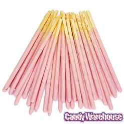 Pocky - Strawberry Cream Covered Biscuit Sticks Packs: 10-Piece Box -Candy Haven Shop pocky strawberry cream covered biscuit sticks packs 10 piece box candy warehouse 3