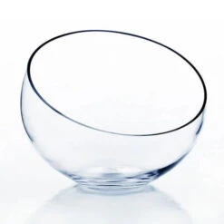 Pod Shaped Glass Candy Jar With 7-Inch Opening