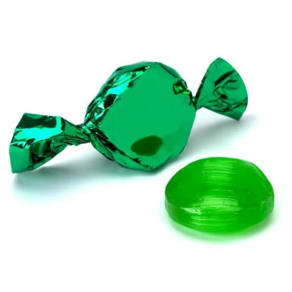 Primrose Metallic Foiled Hard Candy Buttons - Green: 5LB Bag 1 Primrose Metallic Foiled Hard Candy Buttons - Green: 5LB Bag