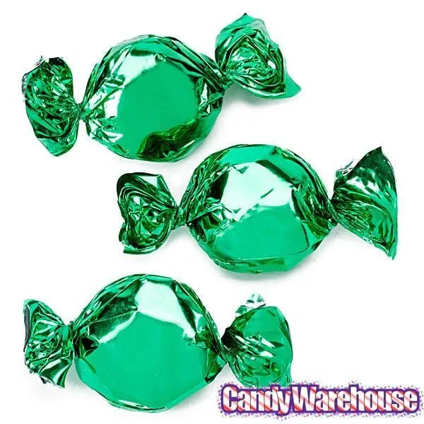 Primrose Metallic Foiled Hard Candy Buttons - Green: 5LB Bag 3 Primrose Metallic Foiled Hard Candy Buttons - Green: 5LB Bag - Image 3