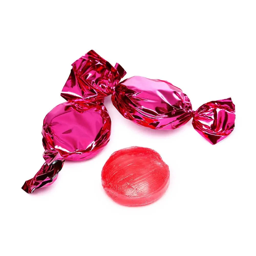 Primrose Metallic Foiled Hard Candy Buttons - Hot Pink: 5LB Bag 1 Primrose Metallic Foiled Hard Candy Buttons - Hot Pink: 5LB Bag