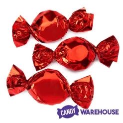 Primrose Metallic Foiled Hard Candy Buttons - Red: 5LB Bag -Candy Haven Shop primrose metallic foiled hard candy buttons red 5lb bag candy warehouse 3