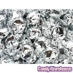 Primrose Metallic Foiled Hard Candy Buttons - Silver: 5LB Bag 5 Primrose Metallic Foiled Hard Candy Buttons - Silver: 5LB Bag -Candy Haven Shop primrose metallic foiled hard candy buttons silver 5lb bag candy warehouse 3