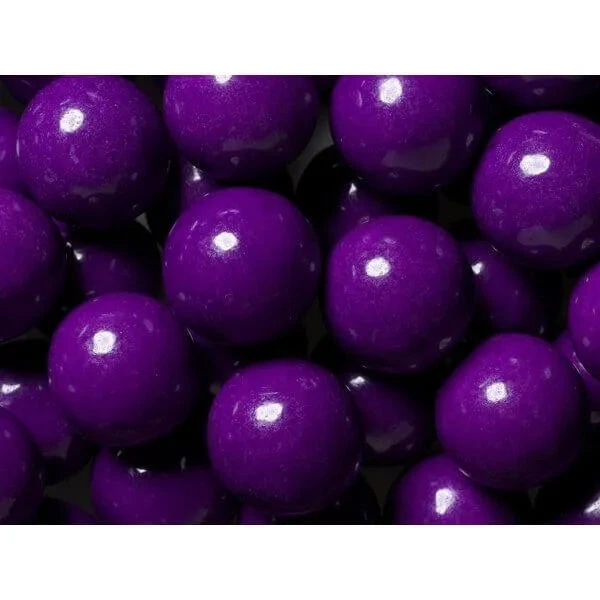 Purple 1-Inch Gumballs: 2LB Bag 1 Purple 1-Inch Gumballs: 2LB Bag