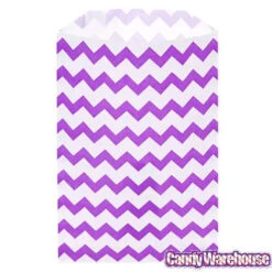 Purple Chevron Stripe Candy Bags: 25-Piece Pack 7 Purple Chevron Stripe Candy Bags: 25-Piece Pack -Candy Haven Shop purple chevron stripe candy bags 25 piece pack candy warehouse 4